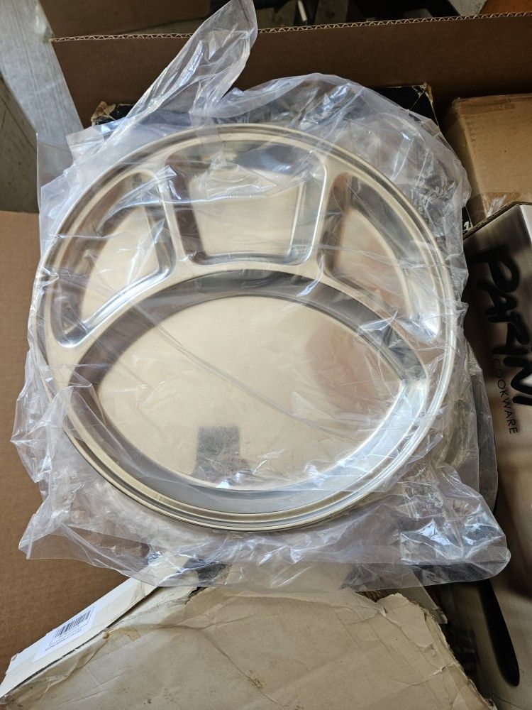 4 In 1 Stainless Steel Dish