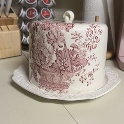 Vintage Crown Devon Fielding Cheese Dome