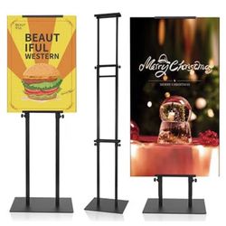 Poster Board Stand for Display Includes Two White Foam Boards. 20”x30”