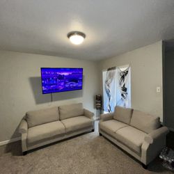 Sofa and Loveseat