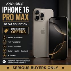 iPhone 16 Pro Max 
