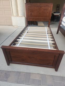 Twin size beds