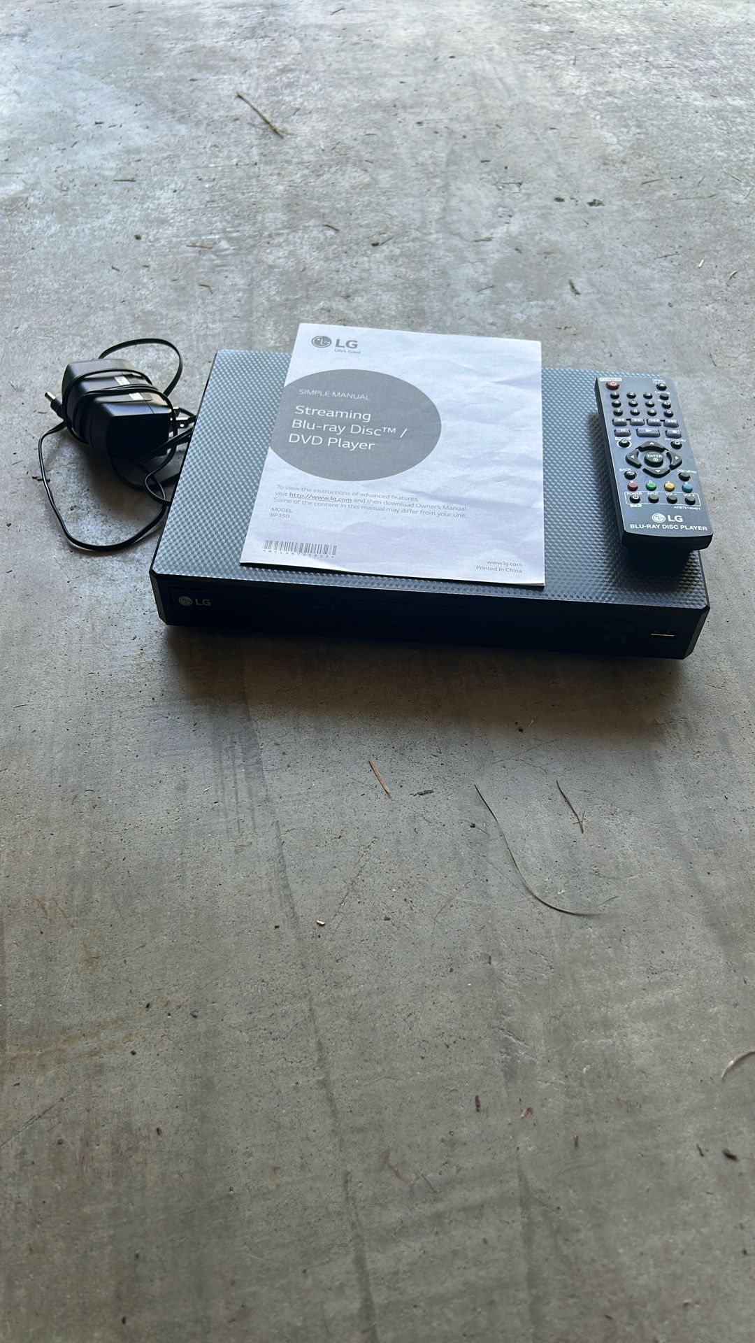 LG Wi-Fi Blu-ray Player BP350
