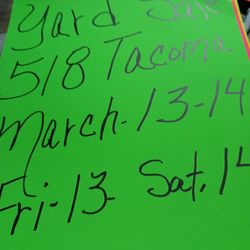 Yard Sale