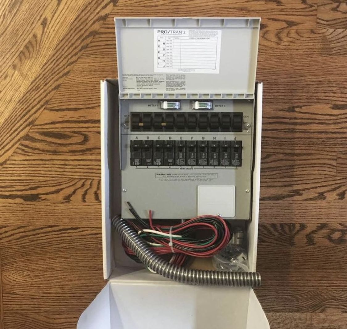 Reliance A510C 120/240-Volt 50-Amp 10-Circuit Pro/Tran 2 Transfer Switch