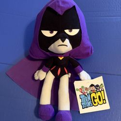 Teen Titans go plush with tag