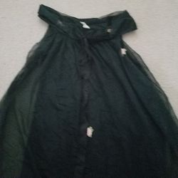Beautiful black vintage nightgown