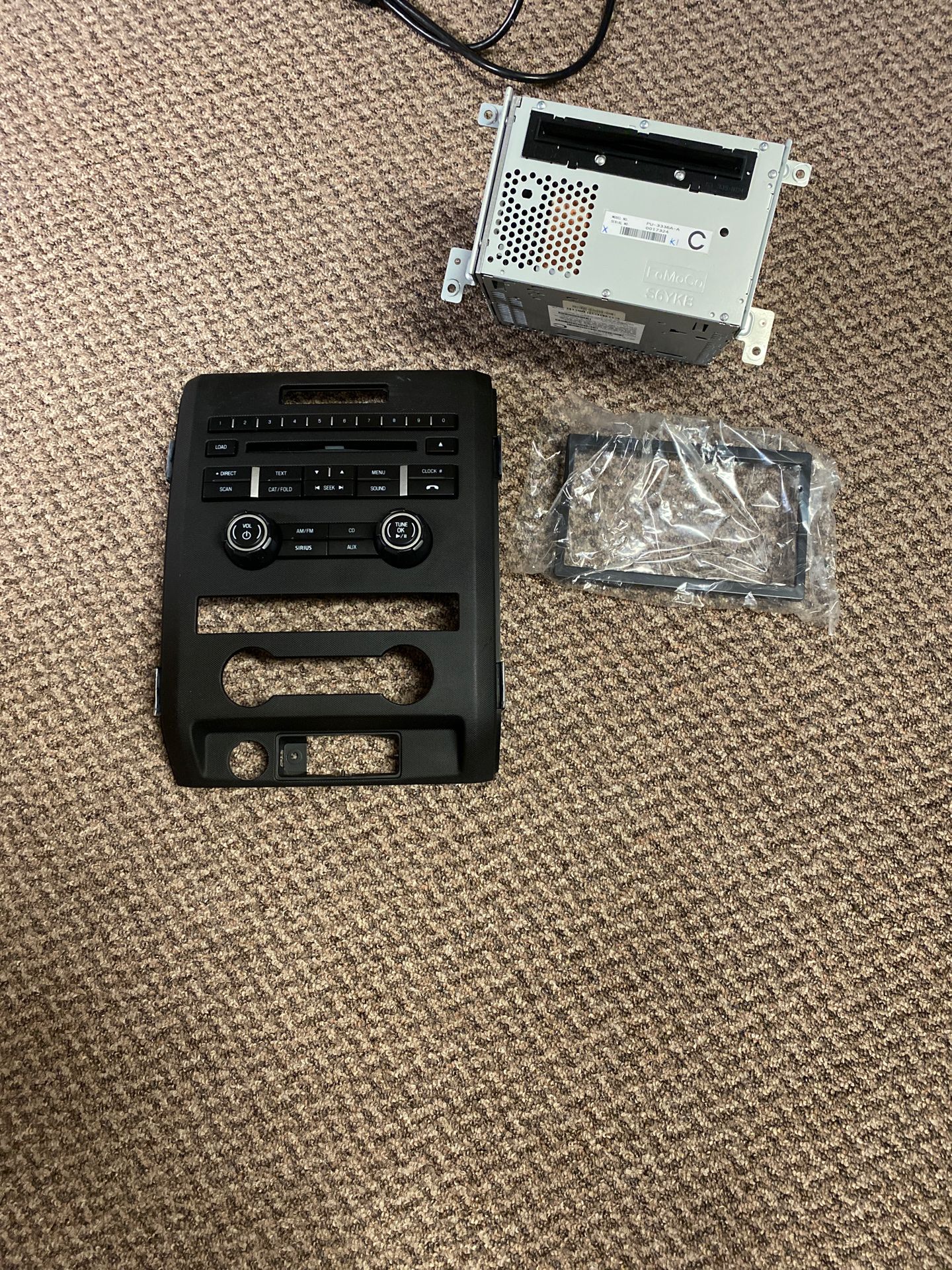 Ford factory radio and trim