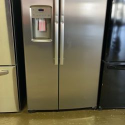 by ge side side ft. refrigerator cu. 