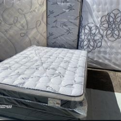 ✨Mattress Pillow Top 12” inches tall ✨ 🛏️All Sizes available  🟠Queen sizes $150 🟡Full sizes $140 🟢Twin sizes $120 🔵Cal king $280 🟣E. King $280 