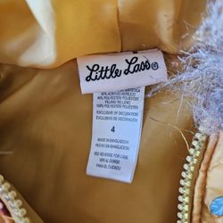 Little Lass- Puffer Vest Dress Super CUTE!