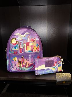 Little Mermaid Loungefly Bag & Wallet