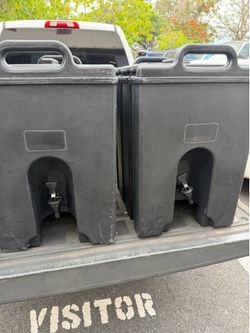 Insulated Beverage Dispensers Set of 2