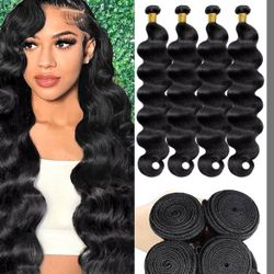 Humain Hair Body Wave Bundles 