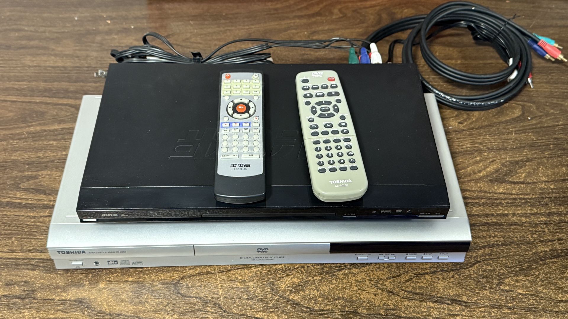 TWO DVD PLAYERS