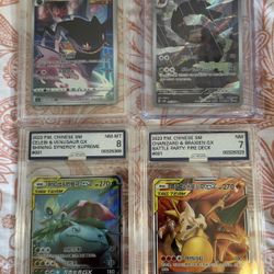 Graded Pokémon cards