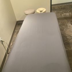 Hydraulic massage spa tables