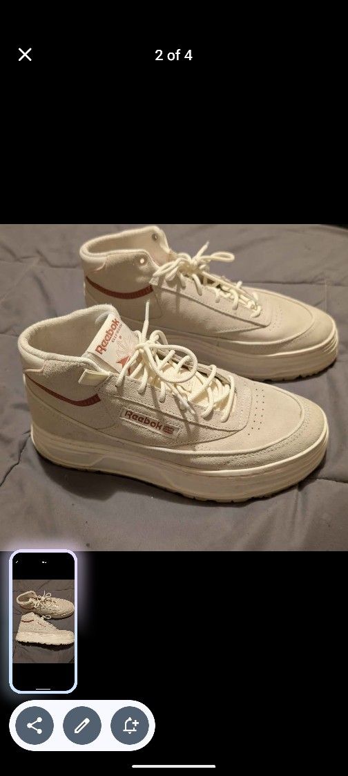 Reebok Club C Geo Mid Chalk