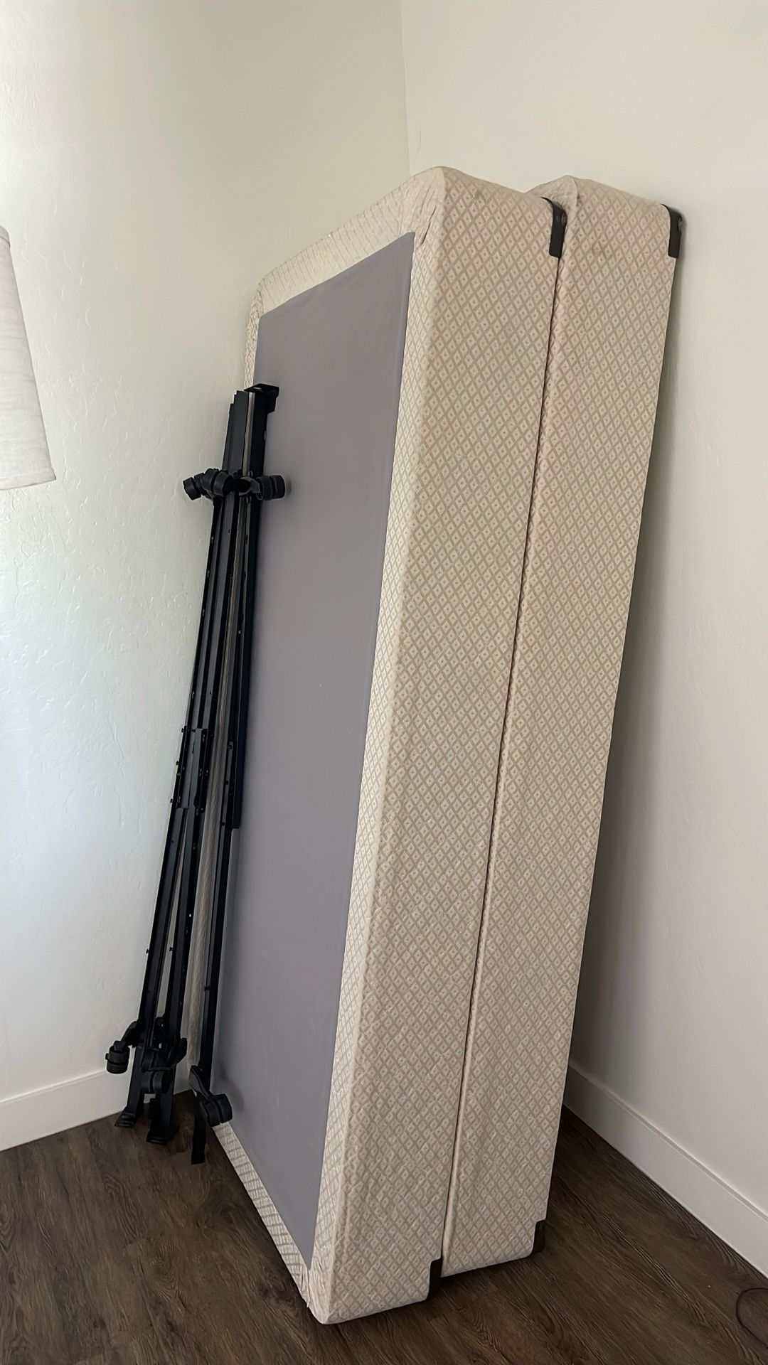 two twin bed frames