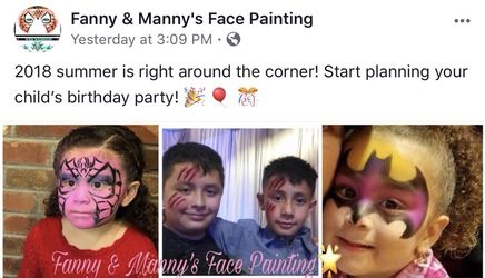 Fanny & Manny Face Painting