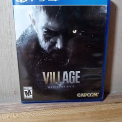 Ps4 Resident Evil VILLAGE 