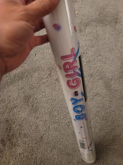 Gender Reveal Boy Girl Confetti Popper BLUE