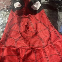 spider-man costume x small. child size