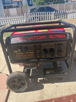 Predator Generator 120/240 Volts outlet