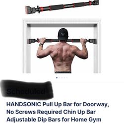 Handsonic Pull Up Bar For Doorway 