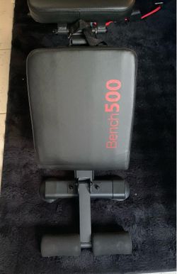 Workout Bench $50