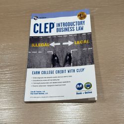 CLEP Introductory Business Law Book