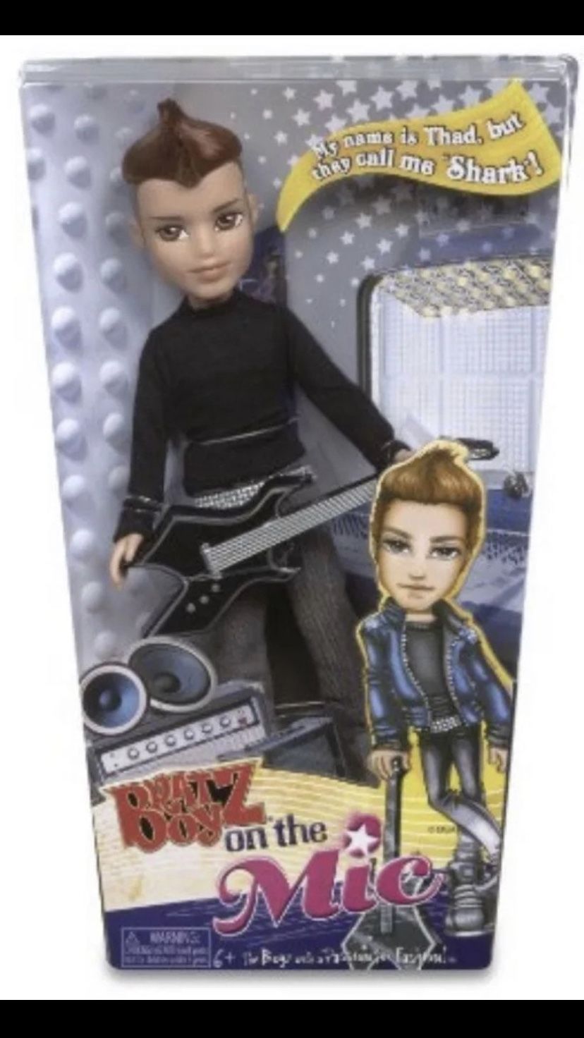 Doll Bratz Boyz On The Mic Thad "Shark" Fashion Doll