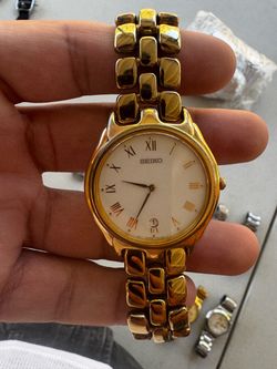 Seiko Gold-Tone Dress Watch