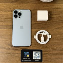 iPhone 13 Pro Max 128Gb Blue 🩵 Unlocked *Free Delivery At Full Price* 