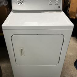 Kenmore 29" Front Load Electric Dryer with Wrinkle Guard and 7.0 Cubic Ft. Total Capacity, White