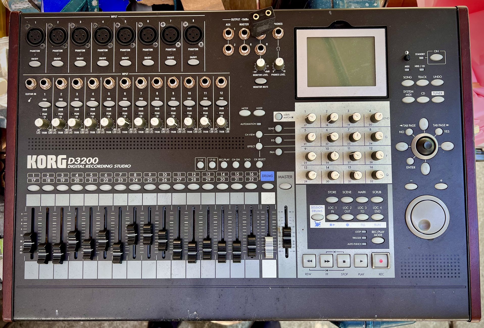 Korg D3200 Digital Recording Studio. Item in California.