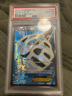 PSA 10 Glalie EX #155