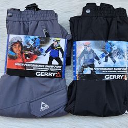Gerry Performance Snow Pants with Removable Suspenders Ski Pants Large