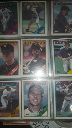 Baseball cards
