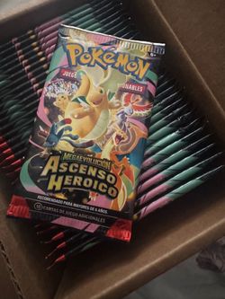Spanish Pokemon 30x Booster packs ascended heroes