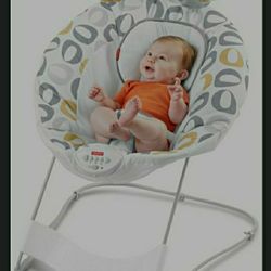 Fisher Price See And Soothe Deluxe Baby Bouncer 