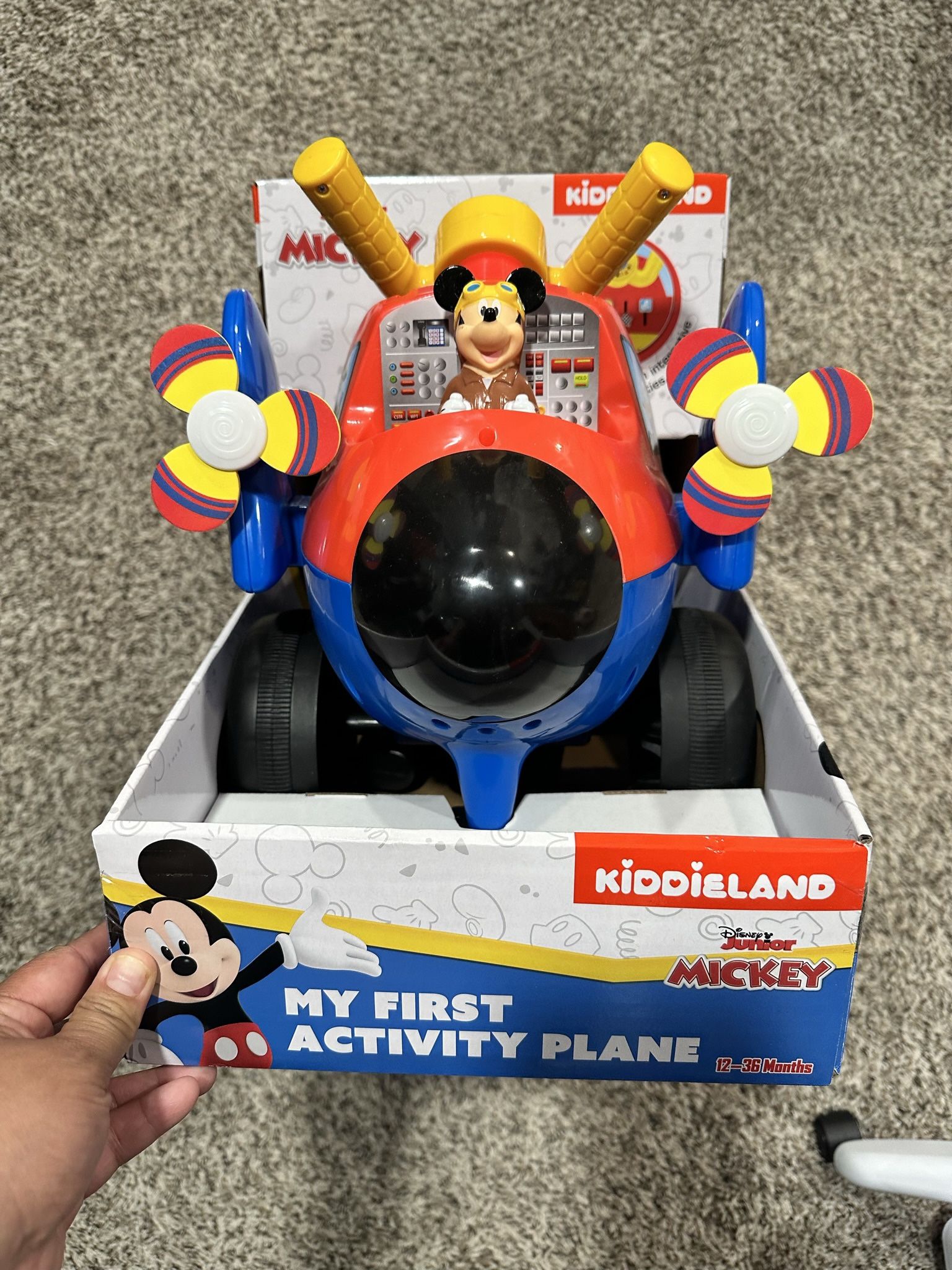 My First Activity Plane Disney 