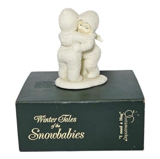 Dept 56 SNOWBABIES “I Need A Hug” (1992) Retired Winter Tales Figure