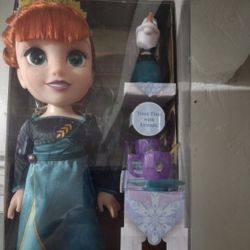 Disney Frozen Frozen 2 Tea Time with Anna & Olaf 14-Inch Doll  