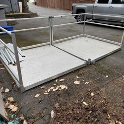 Deck/landing 2- 5 1/2’x5 1/2’and a 14 foot ramp $900