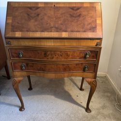 PENDING- Antique Walnut Queen Anne Ladies WRITING DESK