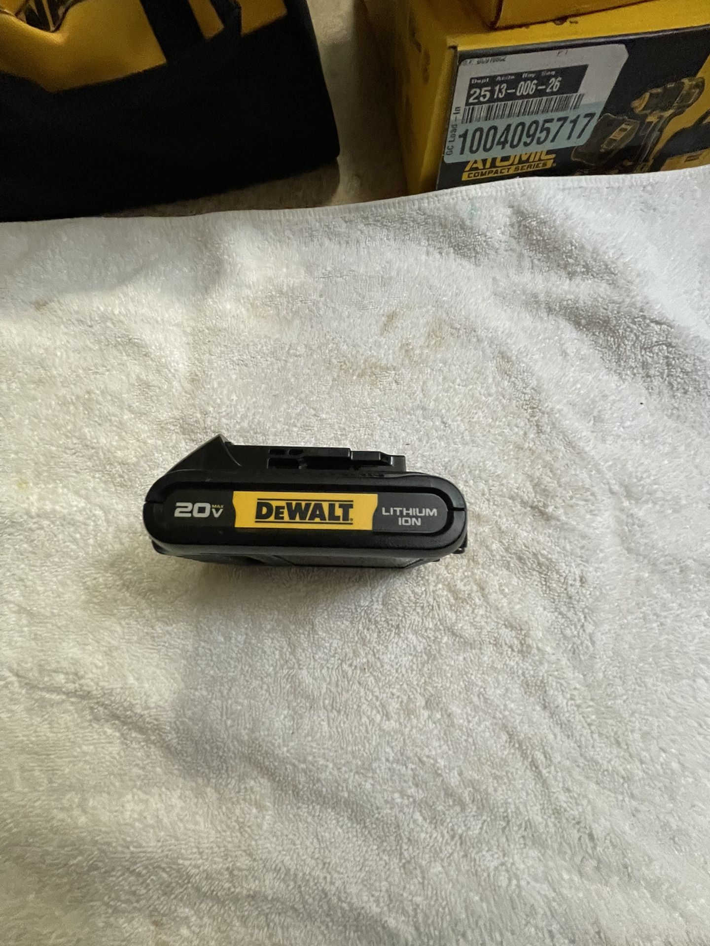 Dewalt 20v Lithium Battery