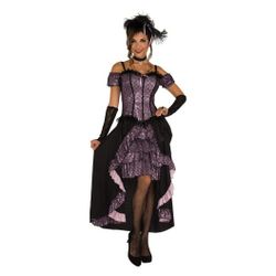 Womens Sz Large Saloon Costume New