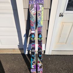 Nordica Ace of Spades Twintip Skis w/ Marker Bindings 138cm