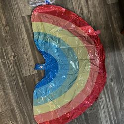 1 Rainbow Foil Balloon